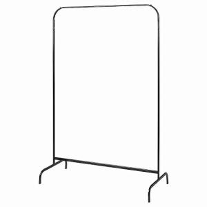 イケア（IKEA） 【セット商品】 洋服ラック(大) 2個セットブラック黒