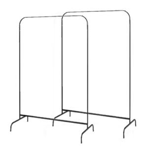 イケア（IKEA） 【セット商品】 洋服ラック(大) 2個セットホワイト 白