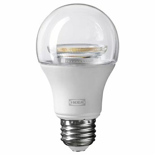 IKEA イケア LED電球 E26 810ルーメン ワイヤレス調光 ホワイトスペクトラム 球形 ク...