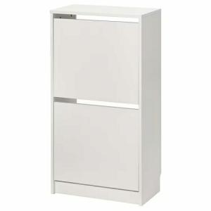 IKEA トローネス　ホワイト　4個 TRONES トローネス シューズキャビネット/収納, ホワイト, 52x39