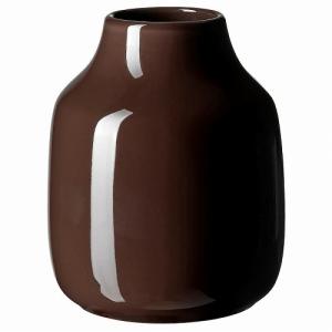 IKEA イケア 花瓶 ブラウン 11cm m50554074 TARBJORK トールビョルク｜clair-kobe