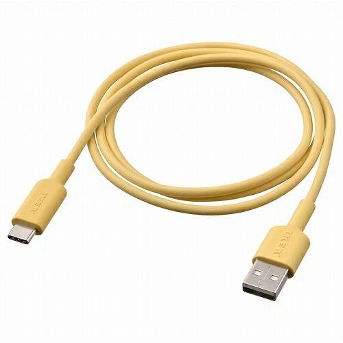 IKEA イケア USB A  USB C ライトイエロー 1 m m60539484 SITTBR...