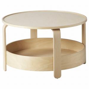 イケア（IKEA） コーヒーテーブル 折りたたみ式 竹 70cm m90543088