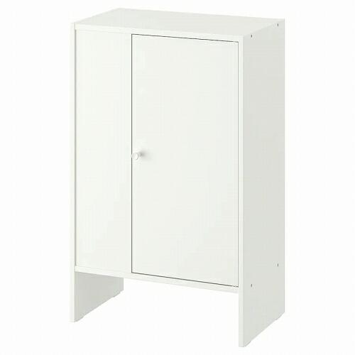 IKEA イケア キャビネット 扉付 ホワイト 50x30x80cm m70483882 BAGGE...