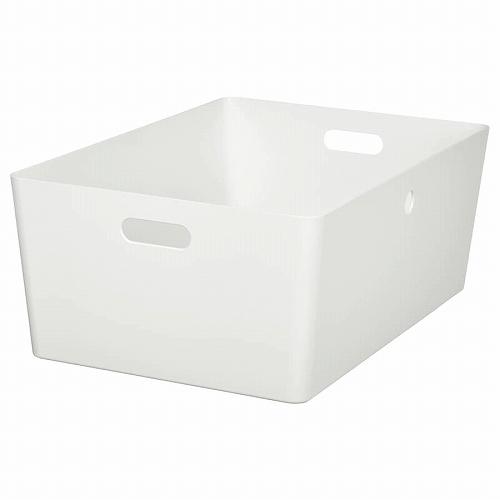 IKEA イケア ボックス ホワイト 37x54x21cm m70568522 KUGGIS クッギ...