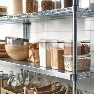 IKEA イケア 乾燥食品用容器 ふた付き 6...の詳細画像3