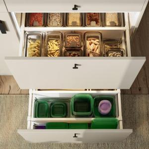IKEA イケア 乾燥食品用容器 ふた付き 6...の詳細画像4