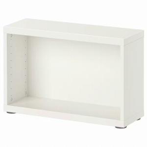 イケア（IKEA） ブックディスプレイ 収納付き ホワイト m40598101