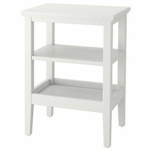 イケア（IKEA） サイドテーブル ホワイト 71x50cm m60570827 BAGGBODA