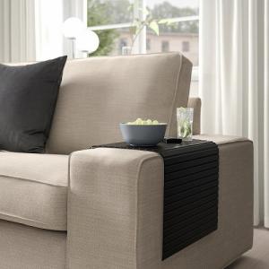 IKEA イケア アームレストトレイ ブラック...の詳細画像1