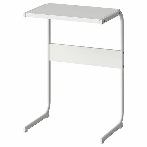 IKEA イケア サイドテーブル ホワイト 白 42x30cm m80556062 BRUKSVAR...