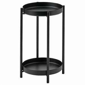 IKEA イケア プラントスタンド 室内 屋外用 ブラック 35cm