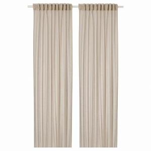 イケア（IKEA） カーテン1組 ホワイト 白 145x250cm m60466717 DYTAG