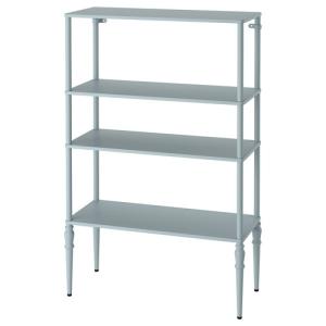 新品　イケア　シェルフユニット　LERBERG レールベリ　ダークグレー　2台 IKEA/イケア/通販]LERBERG レールベリ シェルフユニット, ダークグレー