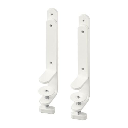 IKEA イケア コネクター ホワイト 白 2ピース n10320794 有孔ボード用 SKADIS...