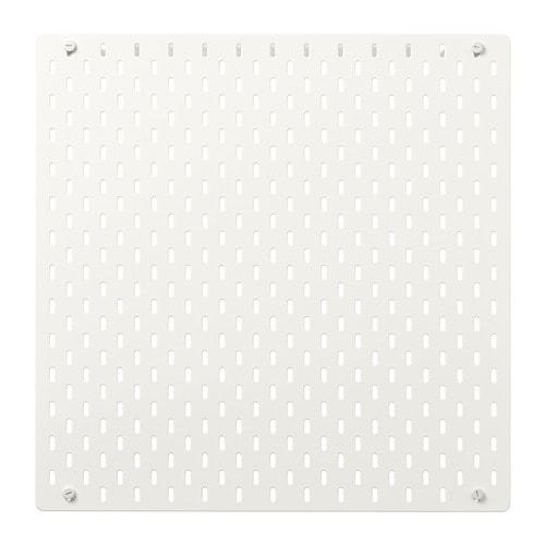 IKEA 有孔ボード ホワイト 白 サイズ 56x56cm n30320806 SKADIS スコー...