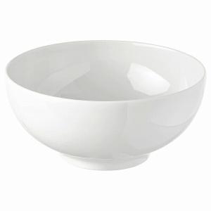 イケア（IKEA） 深皿 ボウル 斜め縁 ホワイト 白 22cm 盛鉢 50279698