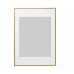 イケア（IKEA） LOMVIKEN フレーム/30×40cm ゴールドカラー(504.194.15