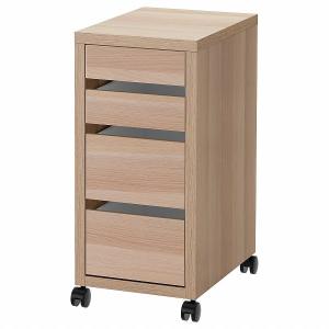 イケア（IKEA） チェスト（引き出し×5） ホワイト 転倒防止機能付き
