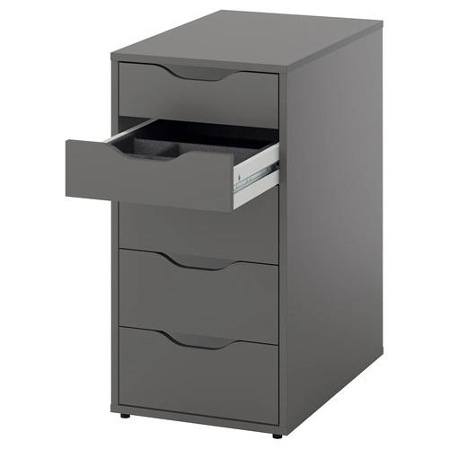 IKEA イケア 引き出しユニット インサート付き ダークグレー 36x70cm s99628021...
