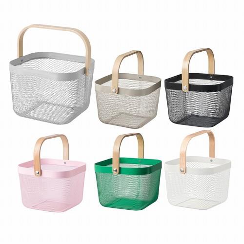 IKEA イケア バスケット かご 25x26x18cm v0003 RISATORP リーサトルプ