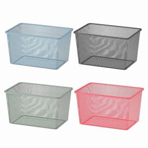 IKEA イケア メッシュ収納ボックス Mサイズ 42x30x23cm v0014