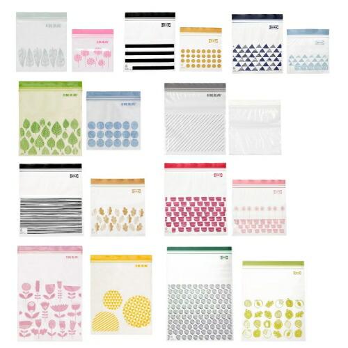 IKEA イケア ISTAD イースタード プラスチック袋 フリーザーバッグ 2サイズセット v09...