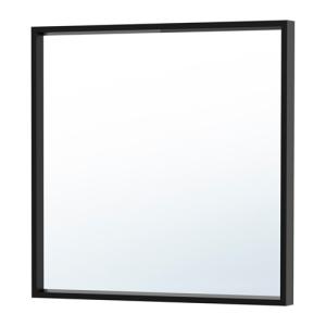 IKEA イケアミラー 鏡 ブラック 黒 65x65cm z50320315 NISSEDAL ニッセダール｜株式会社 クレール