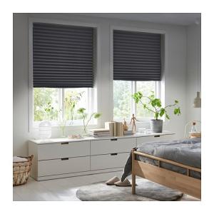 IKEA イケア 遮光プリーツブラインド ダー...の詳細画像1