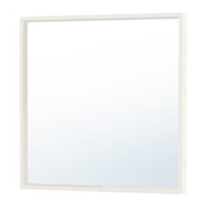 IKEA イケアミラー 鏡 ホワイト 白 65x65cm z90320318 NISSEDAL ニッセダール