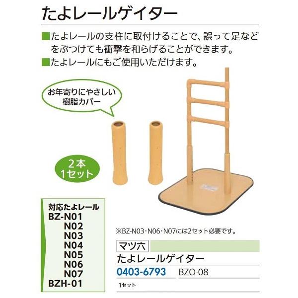 リフォーム商品 マツ六 たよレール用たよレールゲイター BZO-08