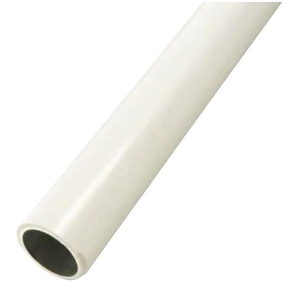 32アルミ樹脂手すり棒 浴室・屋内用 YT-2 長さ：2m / 1本入り 色：ホワイト 013797...