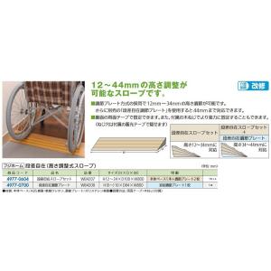 【リフォーム用品】 フジホーム 段差自在スロープセット ＷＢ４２０７
