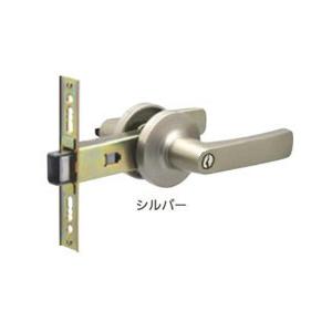 リフォーム用品 マツ六 エクレ 取替用レバーハンドル錠 EV-300-SL シルバー 0119-70...