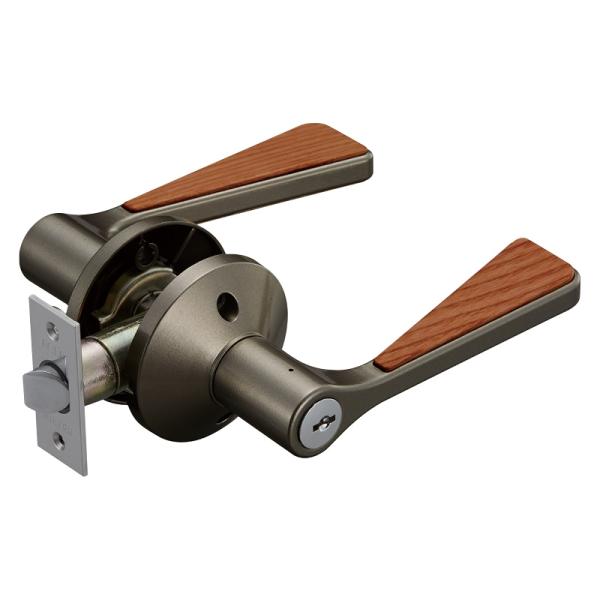 兼用取替ＢＦレバー鍵付錠ハイブリッド, ＥＬ５０６０−３５ＭＨ−ＵＭＢ　　アンバー＋Ｍブラウン, 0...