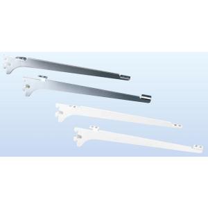 木棚用ブラケット 左右セット R-032W/033W 呼び名：300 / 1セット入り 色：クローム...