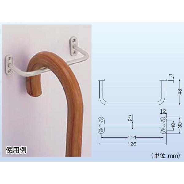 一文字掛棒120 CF-4 / 1個入り 52642461 シロクマ