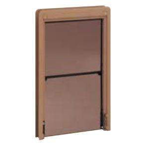 ペットくぐ〜る2 タイプ：三方枠 / 1セット入り 色：ダークブラウン 13870080 アトム