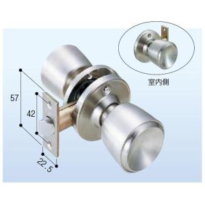 ハイス空錠 ステンレス / 1セット入り バックセット：60mm 18949501 川口技研
