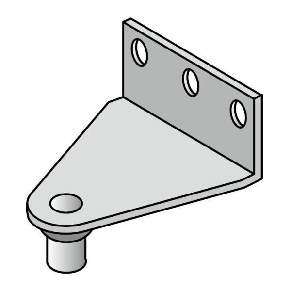 ドアマン S-101PV用 Ｌ型ブラケット / 1個入り 色：アイボリー 21002052 リョービ
