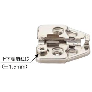 取付座金(マウンティングプレート) インセット用 150-P4W-32TH+2 / 1個入り 302...