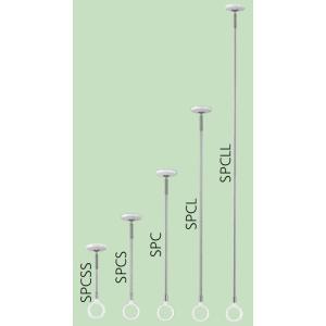 ホスクリーン SPC型 高さ：460mm〜 / 2本入り 色：ホワイト SPC-W 18991405...