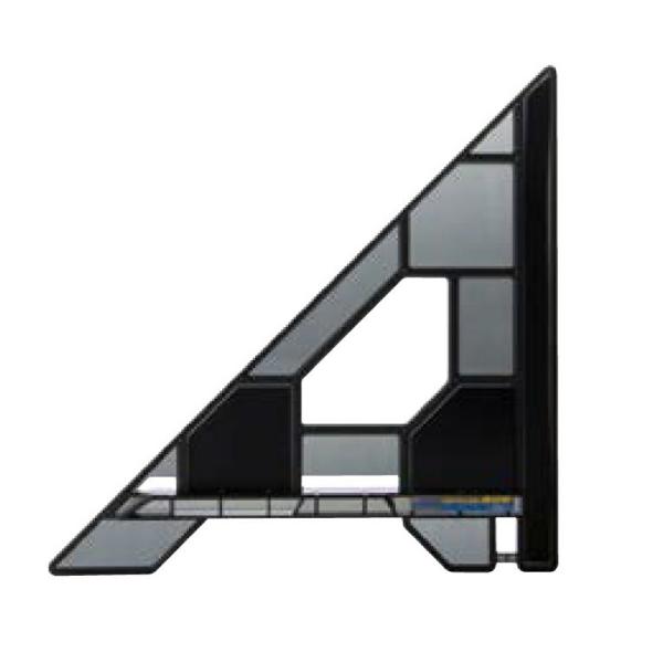 トライアングル ポリカ サイズ：300 / 1本入り 22810874 シンワ測定