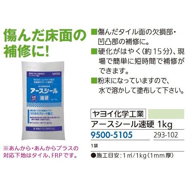リフォーム用品 ヤヨイ化学工業 アースシール　速硬 １ｋｇ