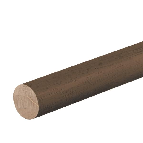 大建工業　丸棒ストレートゴム集成材, ＭＥ５９５１−２ＭＷ　　Ｌ＝２７００　ダルブラウン, 115-...