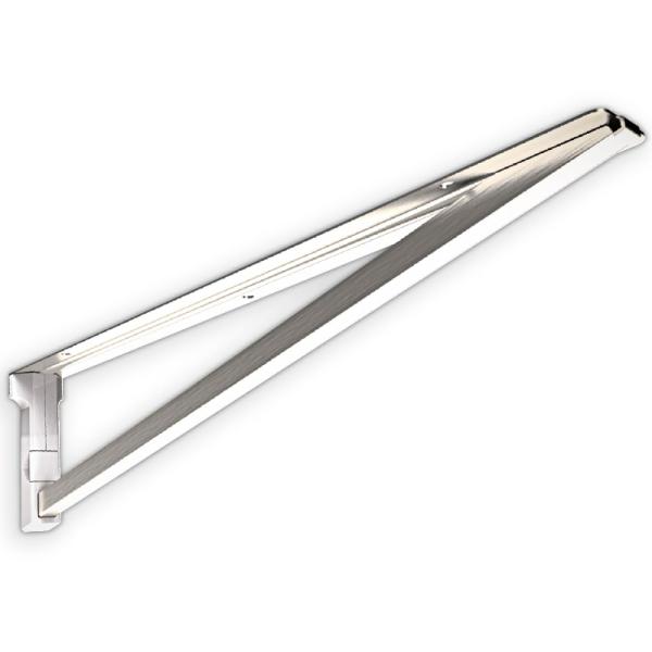 ＳＰＧ　ＳＵＳ棚柱用背面ブラケット, ＬＳ−７５１　ステンレス, 119-0150