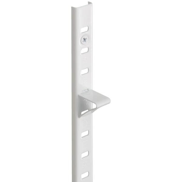 ステン壁面収納支柱, ＭＷＳＰ−ＳＵＳ−Ｐ１５ＷＨ　Ｌ１８１９　　ホワイト, 119-9005