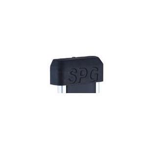 リフォーム用品 サヌキ フラッシュ棚柱 エンドキャップ LA-521 ブラック 11901304