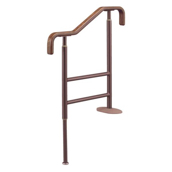 安寿　上がりかまち用手すり, ＳＭ−６５０Ｆ　　ブラウン　　　　　　　　　＜５３１−０５６＞, 12...