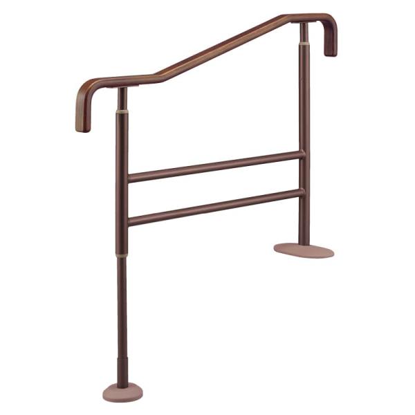 安寿　上がりかまち用手すり, ＳＭ−９５０Ｆ　　ライトブラウン　　　　　　＜５３１−０６８＞, 12...